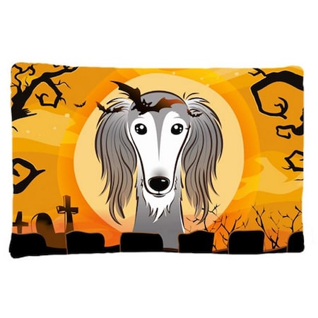 Carolines Treasures Halloween Saluki Fabric Standard Pillowcase BB1787PILLOWCASE